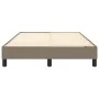 Taupe gray fabric bed frame 120x200 cm by vidaXL, Beds and slatted bases - Ref: Foro24-3120504, Price: 95,26 €, Discount: %