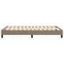 Taupe gray fabric bed frame 120x200 cm by vidaXL, Beds and slatted bases - Ref: Foro24-3120504, Price: 90,48 €, Discount: %