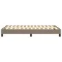 Taupe gray fabric bed frame 120x200 cm by vidaXL, Beds and slatted bases - Ref: Foro24-3120504, Price: 95,26 €, Discount: %