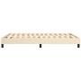 Cream fabric bed frame 140x200 cm by vidaXL, Beds and slatted bases - Ref: Foro24-3120521, Price: 103,98 €, Discount: %