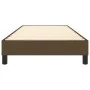 Brown fabric bed frame 80x200 cm by vidaXL, Beds and slatted bases - Ref: Foro24-3120471, Price: 99,14 €, Discount: %