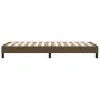 Brown fabric bed frame 80x200 cm by vidaXL, Beds and slatted bases - Ref: Foro24-3120471, Price: 99,14 €, Discount: %