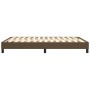 Bettgestell aus braunem Stoff, 140 x 200 cm von vidaXL, Betten und Lattenroste - Ref: Foro24-3120519, Preis: 102,57 €, Rabatt: %