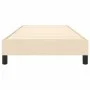 Bettrahmen aus cremefarbenem Stoff, 90 x 200 cm von vidaXL, Betten und Lattenroste - Ref: Foro24-3120489, Preis: 75,24 €, Rab...