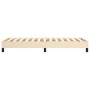 Cream fabric bed frame 90x200 cm by vidaXL, Beds and slatted bases - Ref: Foro24-3120489, Price: 82,16 €, Discount: %
