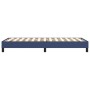Estructura de cama de tela azul 90x200 cm de vidaXL, Camas y somieres - Ref: Foro24-3120490, Precio: 76,71 €, Descuento: %