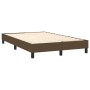 Bettgestell aus dunkelbraunem Stoff, 120 x 200 cm von vidaXL, Betten und Lattenroste - Ref: Foro24-3120503, Preis: 96,52 €, R...