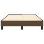 Bettgestell aus dunkelbraunem Stoff, 120 x 200 cm von vidaXL, Betten und Lattenroste - Ref: Foro24-3120503, Preis: 96,52 €, R...