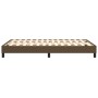 Bettgestell aus dunkelbraunem Stoff, 120 x 200 cm von vidaXL, Betten und Lattenroste - Ref: Foro24-3120503, Preis: 96,52 €, R...