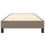 Estructura de cama de tela gris taupe 100x200 cm de vidaXL, Camas y somieres - Ref: Foro24-3120496, Precio: 78,40 €, Descuent...