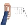 Outdoor solid Douglas wood playground by vidaXL, Swings and play structures - Ref: Foro24-3155862, Price: 422,80 €, Discount: %