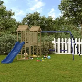 Impregnated pine wood outdoor playground by vidaXL, Swings and play structures - Ref: Foro24-3155863, Price: 433,53 €, Discou...