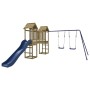 Spielplatz im Freien aus imprägniertem Kiefernholz von vidaXL, Schaukeln und Spielgeräte - Ref: Foro24-3155863, Preis: 466,07...