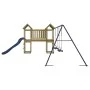 Impregnated pine wood outdoor playground by vidaXL, Swings and play structures - Ref: Foro24-3155863, Price: 433,53 €, Discou...
