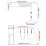 Impregnated pine wood outdoor playground by vidaXL, Swings and play structures - Ref: Foro24-3155863, Price: 433,53 €, Discou...