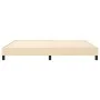 Cream fabric bed frame 200x200 cm by vidaXL, Beds and slatted bases - Ref: Foro24-3120545, Price: 121,05 €, Discount: %