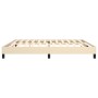 Cream fabric bed frame 200x200 cm by vidaXL, Beds and slatted bases - Ref: Foro24-3120545, Price: 125,33 €, Discount: %