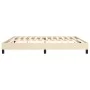 Cream fabric bed frame 200x200 cm by vidaXL, Beds and slatted bases - Ref: Foro24-3120545, Price: 121,05 €, Discount: %