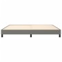 Dark gray fabric bed frame 200x200 cm by vidaXL, Beds and slatted bases - Ref: Foro24-3120541, Price: 108,21 €, Discount: %