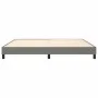 Dark gray fabric bed frame 200x200 cm by vidaXL, Beds and slatted bases - Ref: Foro24-3120541, Price: 113,16 €, Discount: %