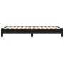Estructura de cama de tela negra 90x200 cm de vidaXL, Camas y somieres - Ref: Foro24-3120486, Precio: 75,26 €, Descuento: %