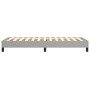 Light gray fabric bed frame 80x200 cm by vidaXL, Beds and slatted bases - Ref: Foro24-3120468, Price: 80,34 €, Discount: %