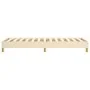 Cream fabric bed frame 80x200 cm by vidaXL, Beds and slatted bases - Ref: Foro24-3120571, Price: 74,04 €, Discount: %