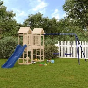 Solid pine wood outdoor playground by vidaXL, Swings and play structures - Ref: Foro24-3155861, Price: 422,41 €, Discount: %