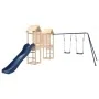 Spielplatz im Freien aus massivem Kiefernholz von vidaXL, Schaukeln und Spielgeräte - Ref: Foro24-3155861, Preis: 434,46 €, R...