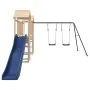 Spielplatz im Freien aus massivem Kiefernholz von vidaXL, Schaukeln und Spielgeräte - Ref: Foro24-3155861, Preis: 434,46 €, R...