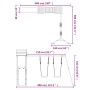 Spielplatz im Freien aus massivem Kiefernholz von vidaXL, Schaukeln und Spielgeräte - Ref: Foro24-3155861, Preis: 441,14 €, R...