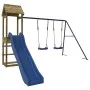 Outdoor playground made of impregnated pine wood by vidaXL, Swings and play structures - Ref: Foro24-3155860, Price: 267,42 €...