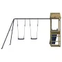 Outdoor playground made of impregnated pine wood by vidaXL, Swings and play structures - Ref: Foro24-3155860, Price: 267,42 €...