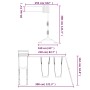 Spielplatz im Freien imprägniertes Kiefernholz von vidaXL, Schaukeln und Spielgeräte - Ref: Foro24-3155860, Preis: 280,01 €, ...