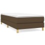 Brown fabric bed frame 80x200 cm by vidaXL, Beds and slatted bases - Ref: Foro24-3120569, Price: 79,92 €, Discount: %