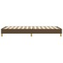 Brown fabric bed frame 80x200 cm by vidaXL, Beds and slatted bases - Ref: Foro24-3120569, Price: 79,92 €, Discount: %
