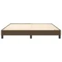 Dark brown fabric bed frame 180x200 cm by vidaXL, Beds and slatted bases - Ref: Foro24-3120535, Price: 114,28 €, Discount: %