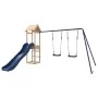 Spielplatz im Freien aus massivem Kiefernholz von vidaXL, Schaukeln und Spielgeräte - Ref: Foro24-3155858, Preis: 258,27 €, R...