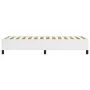 Bettgestell aus weißem Kunstleder, 90 x 200 cm von vidaXL, Betten und Lattenroste - Ref: Foro24-3121024, Preis: 98,86 €, Raba...