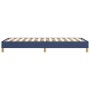 Estructura de cama de tela azul 80x200 cm de vidaXL, Camas y somieres - Ref: Foro24-3120572, Precio: 80,19 €, Descuento: %