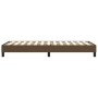 Brown fabric bed frame 90x190 cm by vidaXL, Beds and slatted bases - Ref: Foro24-3120479, Price: 79,70 €, Discount: %