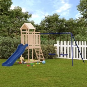Massives Kiefernholzspielplatz im Freien von vidaXL, Schaukeln und Spielgeräte - Ref: Foro24-3155879, Preis: 385,82 €, Rabatt: %