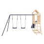 Massives Kiefernholzspielplatz im Freien von vidaXL, Schaukeln und Spielgeräte - Ref: Foro24-3155879, Preis: 385,82 €, Rabatt: %