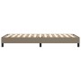 Taupe gray fabric bed frame 80x200 cm by vidaXL, Beds and slatted bases - Ref: Foro24-3120472, Price: 87,08 €, Discount: %