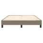 Taupegrauer Bettrahmen aus Stoff, 140 x 200 cm von vidaXL, Betten und Lattenroste - Ref: Foro24-3120520, Preis: 120,26 €, Rab...