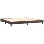 Braunes Kunstlederbettgestell 200x200 cm von vidaXL, Betten und Lattenroste - Ref: Foro24-3120721, Preis: 104,86 €, Rabatt: %