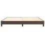 Braunes Kunstlederbettgestell 200x200 cm von vidaXL, Betten und Lattenroste - Ref: Foro24-3120721, Preis: 104,86 €, Rabatt: %