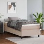 Cappuccino synthetic leather box spring bed frame 90x200 cm by vidaXL, Beds and slatted bases - Ref: Foro24-3121028, Price: 7...