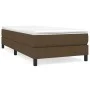 Brown fabric bed frame 90x200 cm by vidaXL, Beds and slatted bases - Ref: Foro24-3120487, Price: 73,92 €, Discount: %