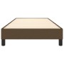 Brown fabric bed frame 90x200 cm by vidaXL, Beds and slatted bases - Ref: Foro24-3120487, Price: 69,22 €, Discount: %